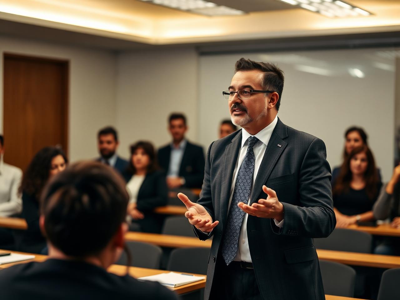 Professor e palestrante